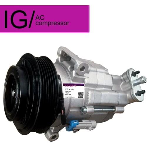 CSP15 Auto AC Compressor For Chevrolet Cruze 6pk 12V 2009 2010 2011 96966630 For Cruze Air Conditioner Compressor