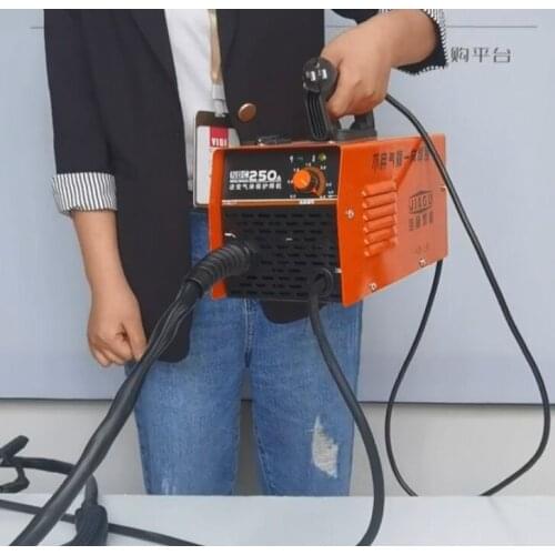 EU Delivery Airless Two-Shield Welding Machine Carbon Dioxide Gas Shielded Welding Machine Semi-automatic 220V