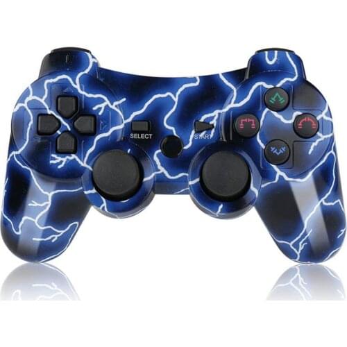 PS3 Controllers for Playstation 3 Dualshock Six-axis, Wireless Bluetooth Remote Gaming Gamepad Joystick Includes USB Cable