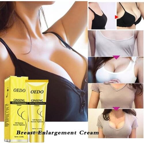 OEDO Ginseng Breast Enlargement Cream Chest Enhancement Promote Female Hormone Breast Lift Firming Massage Up Size Bust Care