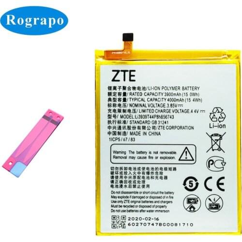New Original 4000mAh Li3939T44P8h856743 Replacement Mobile Phone Battery For ZTE A3 A0616