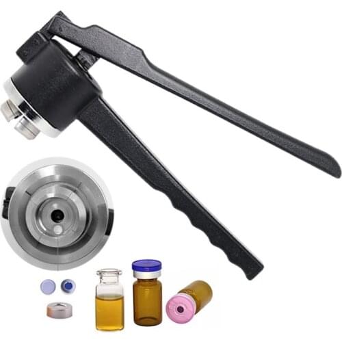 Glass Vial Crimper 13mm 15mm 20mm Vials Sealing Machine Cap Capper Bottle Crimping Capping Tools