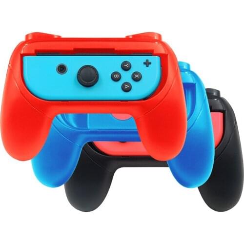 A pair Switch Joy-Con Left and Right Game Small Handle Grip NS Horizontal Handle Enhance Joy-Con Feel