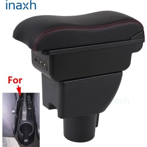 For HYUNDAI Getz Armrest Retrofit parts dedicated Car Armrest Center Storage box car accessories band USB Easy to install