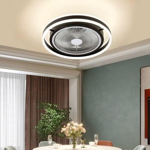 Ceiling fan Negative oxygen ions led decorative lamps Fans for home Ventilation kids in the nursery 220v 110v with control cool