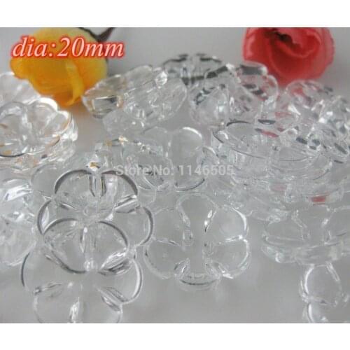 100pcs/lot decoration Button Charm Designer Sewing 20mm Acryl Buttons Garment botoes Accessory scrapbooking accessories