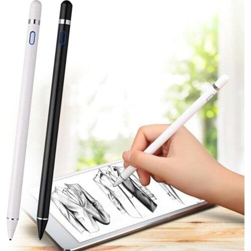 Universal Capacitive Active Stylus Touch Screen Pen Smart IOS/Android For iPad Samsung iPhone Xiaomi Huawei Phone tablet Pencil