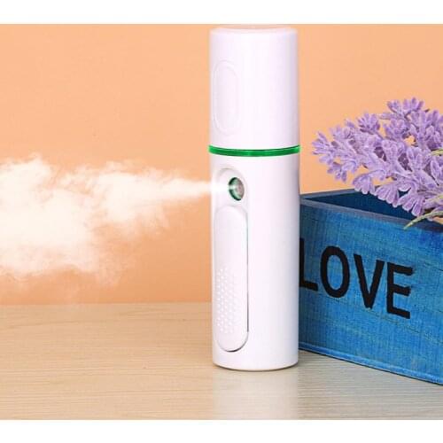 20ml USB Rechargeable Cold Spray Facial Moisturizing Humidifier Steamer Mist Sprayer Beauty skin care tools Facial Humidifier