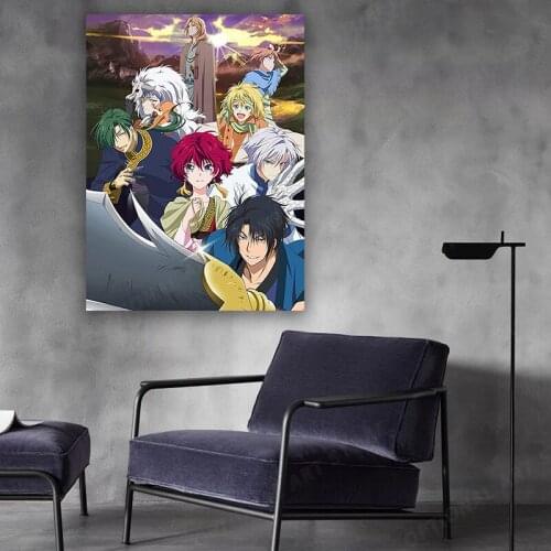 Yona of The Dawn Poster Japan Anime Canvas Pictures Home Decoration Paintings HD Prints Wall Art Modular Living Room