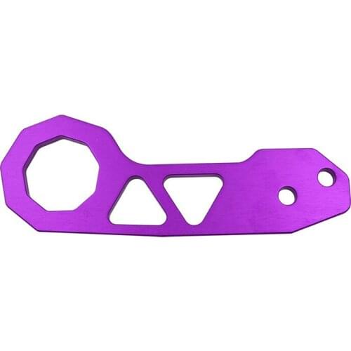 Rear Tow Towing Hook for Universal Car Trailer Ring Aluminum Alloy Racing Trailer Hook Auto Modification Parts