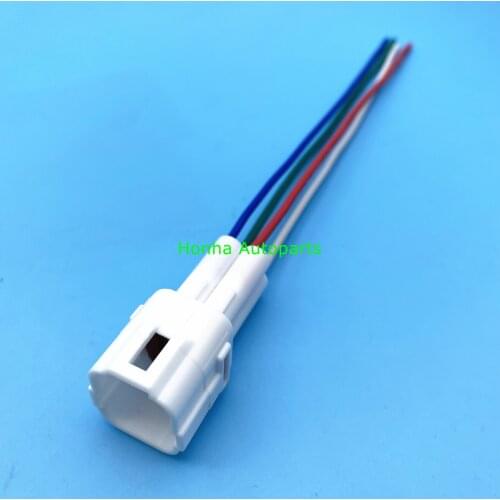 Free Shipping 10/20/50/100pcs 4 Pin MT090 Sealed Motorcycle Connector Plug Socket Cable Wire Pigtail 6188-0004
