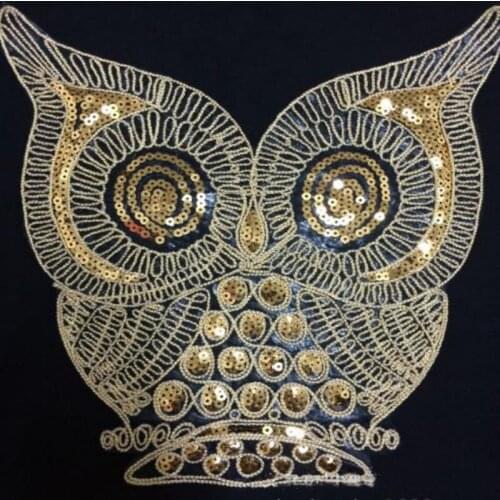 Wholesale 10pcs 25*27cm Embroidered Sewing On Patch Iron-On Patch Stickers For Clothes Sewing Fabric Applique Supplies YH85