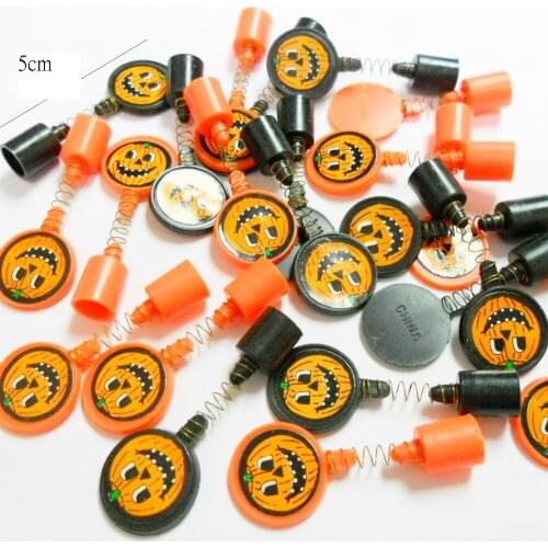 12pcs 5cm halloween pumpkin witch Pencil Top Cake Decoration Topper Vending Birthday Party Favors Gift Novelty Pinata Bag Filler
