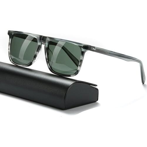 2021 Square Sunglasses Women Vintage Womens Sunglasses for men Brand Designer Real Glass Lenses Polarized Lens Sunglasses