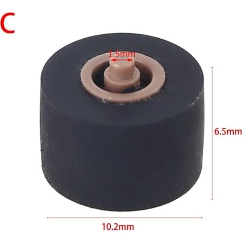 5pcs Cartridge Radio Roller Tape Recorder Pressure Cassette Belt Pulley Player 203A