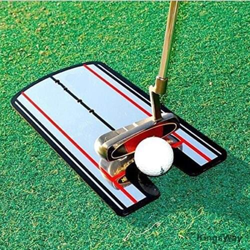 Golf Accessories Portable Practice Golf Putting Mirror Alignment Training Aid Swing Trainer Eye Line Swing Trainer Eye Line