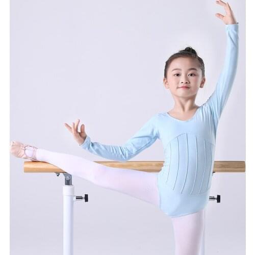 Ballet Training Leotard For Children Girls Long sleeves Artistic Gymnastics Bodysuit Kids Danc Stage Costume Ballet Dancewear