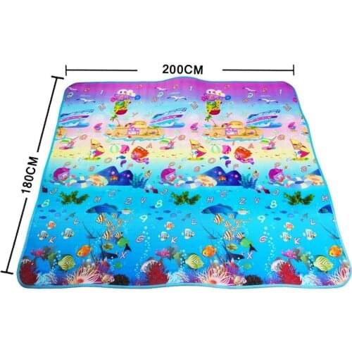 Baby Play Mat Foam Mat Kids 200*180cm Crawling Mat Rug Baby Carpet Cartoon Developing Mat for Children Foam Floor Tiles