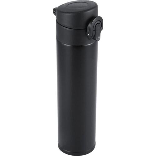 Drinking Insulation Warming Keep Pot Vacuum Stainless Steel Water Bottle Solid Color Simple Drinkware 400ml