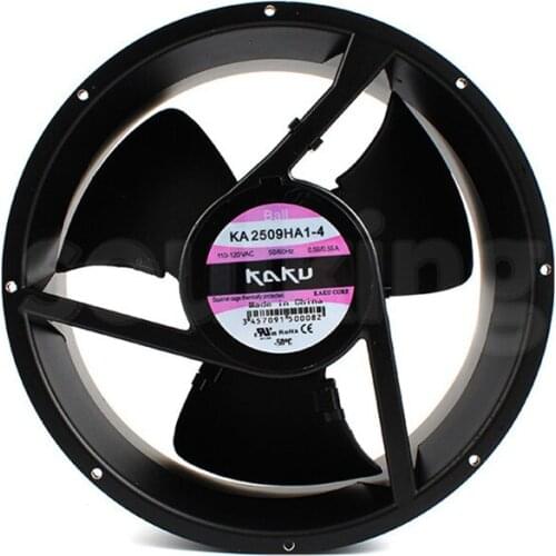 KA2509HA1-4 110V 0.65A 25489 electric cabinet axial flow fan 6months Warranty
