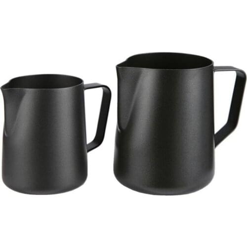 Espresso Coffee Pitcher Barista Craft Coffee Latte Milk Frothing Jug Stainless Steel Colorful Mug Frothing Jug 350ml-1000ml