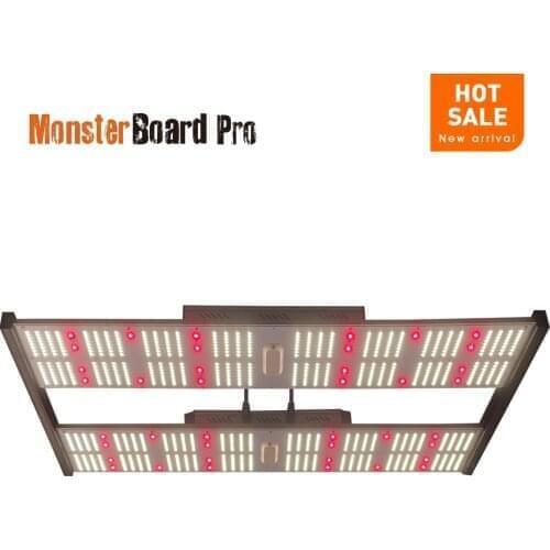 Real Beast! Growlight QB288 V3 V5 UV IR Far Red LED Dimmable Grow Light Geeklight Monster Board Pro 4800 for Indoor Plants