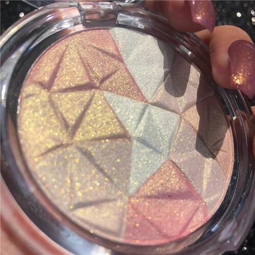 New Arrival Face Highlighter Facial Bronzers Palette Makeup Glow Face Contour Shimmer Powder Illuminator Highlight Cosmetics