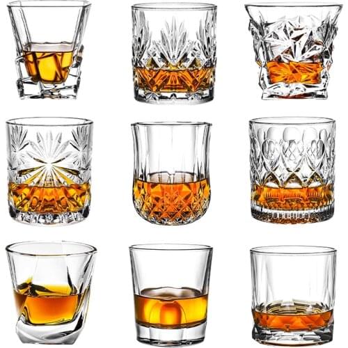 Whiskey Glasses,Scotch Glasses,Old Fashioned Whiskey Glasses/Perfect Gift for Scotch Lovers/Style Glassware for Bourbon/Rum