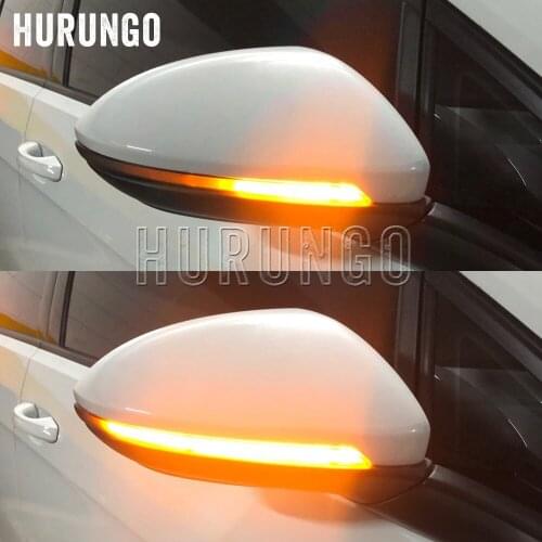 For Volkswagen Golf MK7 7 GTI R GTD Dynamic Blinker LED Turn Signal Rline Touran Mirror Light 2013 2014 2015 2016 2017