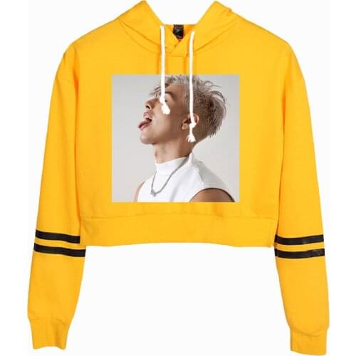 WAWNI Naim Darrechi High Waist Sweatshirt Fashion High Waist Sweatshirts Hip Hop Style Harajuku Sexy Hoodies Top Casual Tops