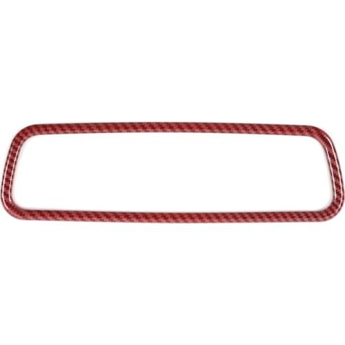 Car Interior Rearview Mirror Decoration Ring Frame Trim Stickers for Suzuki Jimny 2019 2020 Accessories