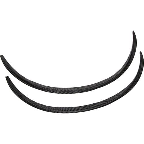 2pcs Black Car Fender Flare Wheel Lip Rubber Protector Body Kit Trim 70cm Jy18 19 Dropship