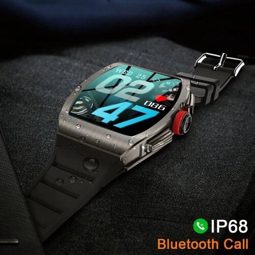 2021 Smart Watch Men Touch Screen Watch Heart Rate Blood Pressure Monitoring Information Reminder Bluetooth Call Man Smartwatch