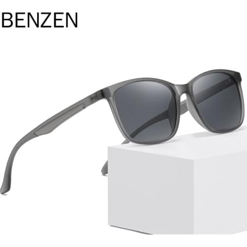 BENZEN Polarized Mens Sunglasses TR Driving Shades Male Sun Glasses Vintage Travel Fishing Goggles UV Protection 9588