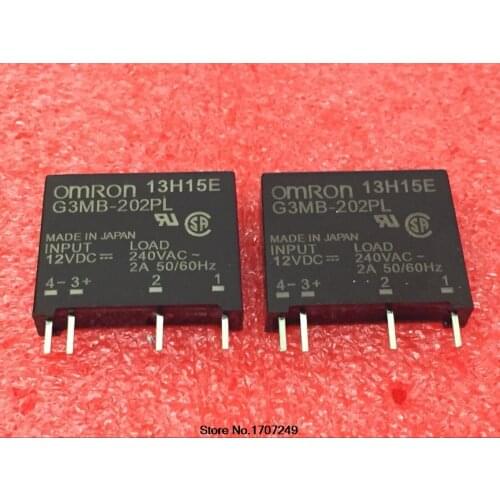 Free Shipping new Omron relay 10pcs/lot G3MB-202PL-12VDC G3MB-202PL-DC12V G3MB-202PL 12VDC 2A 4Pin