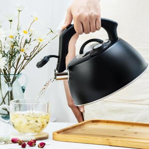 Stainless Steel Teapot Coffee Pot Whistling Tea Kettle Stainless Steel Teapot For All Stove Tops