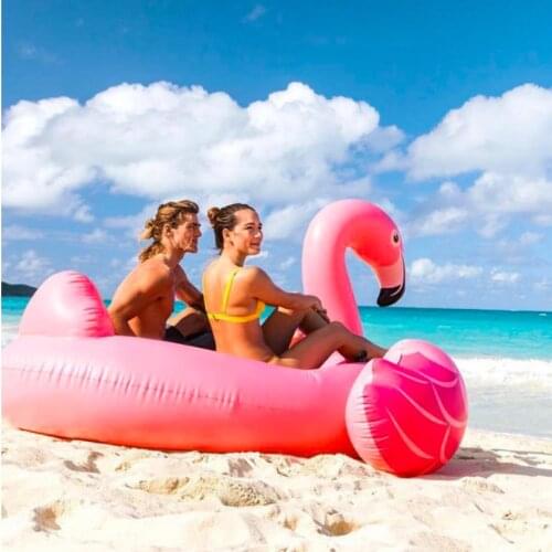 Flamingo Water Mount Inflatable Toy Floating Row Adult Flamingo Childrens Floating Bed