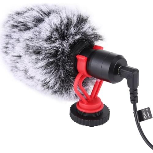 Universal Type Professional Micro Film Shooting Microphone Mini Photography Microphone for phone laptop camera and other machine