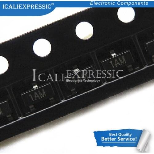 100PCS MMBT3904LT1G 1AM MMBT3904 2N3904 3904 SOT23-3 In Stock