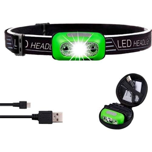 350 Lumens Ultralight Portable Headlight for Women Kids Indoor Outdoor Use - Ultra Bright Rechargeable NH18LHL0-G Naturehik