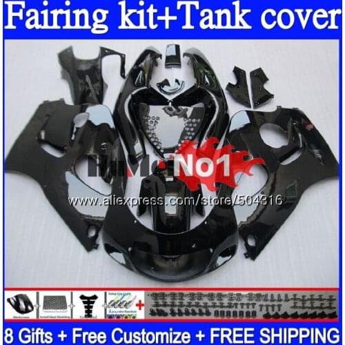 +Tank For SUZUKI SRAD GSXR 750 600 GSX-R600 62MC.10 Glossy black GSXR750 GSXR600 96 97 98 99 00 1996 1997 1998 1999 2000 Fairing