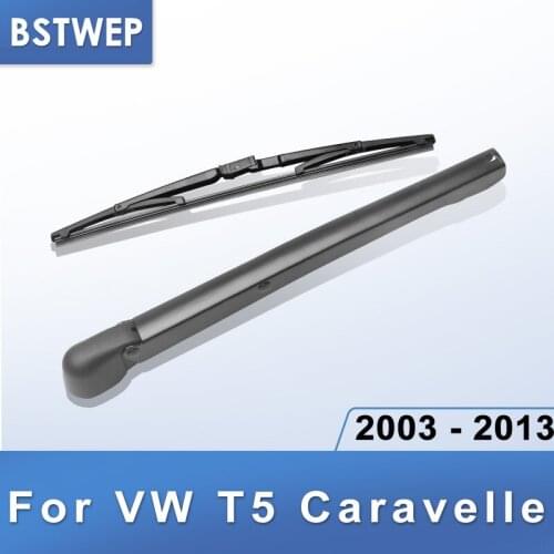 BSTWEP Rear Wiper & Arm for Volkswagen Caravelle T5 2003 2004 2005 2006 2007 2008 2009 2010 2011 2012 2013 2014