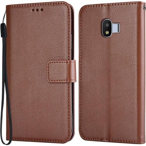 J4 2018 Case Flip Leather Case on For Samsung Galaxy J4 2018 J400F 5.5'' Cover on For Samsung J4 2018 Back Case Etui