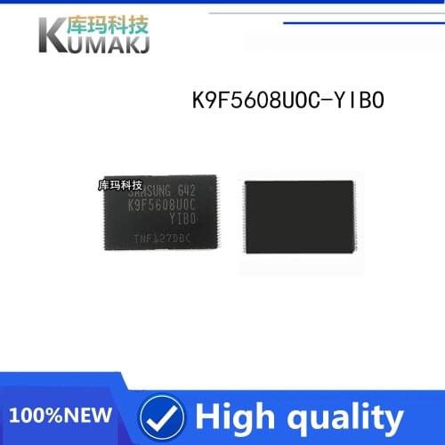 1PCS IC K9F5608UOC-YIB0 K9F5608U0C YIB0 512Mb/256Mb 1.8V NAND Flash Errata
