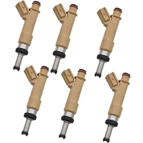 6PCS/lot 100% Original Fuel Injectors nozzle 23250-37010 23250-39145 23209-39146 23250-0T020 23250-0T010 for 2009 Toyota Corolla