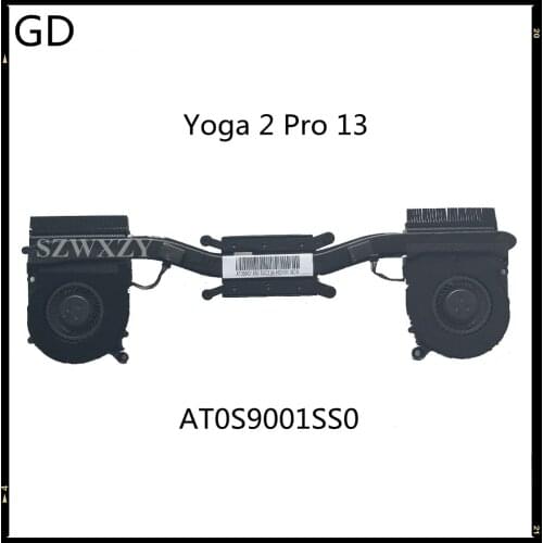 GD Original For Lenovo Yoga 2 Pro 13 CPU Cooling Fan Heatsink AT0S9001SS0 EG45040S1-C020-S9A EG45040S1-C030-S9A