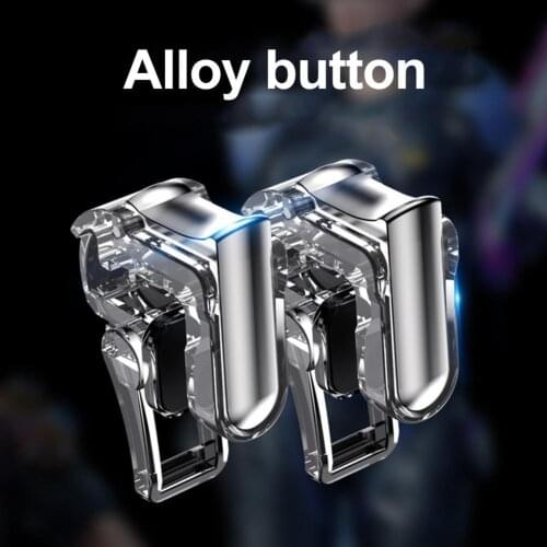 Game Buttons Card Buckle Design Super Compatible Game Console Accessory High Sensitive Mobile Game Controllers for PUBG Mobile