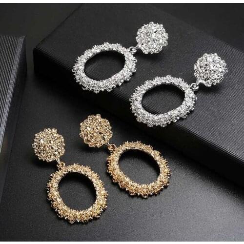 JIOFREE Women's Silver Earrings