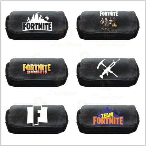 Fortnite Team Student Pencilcase Pennenzak Kids Big Capacity Trousse Stationery School Supplies Victory Royale Children Gift
