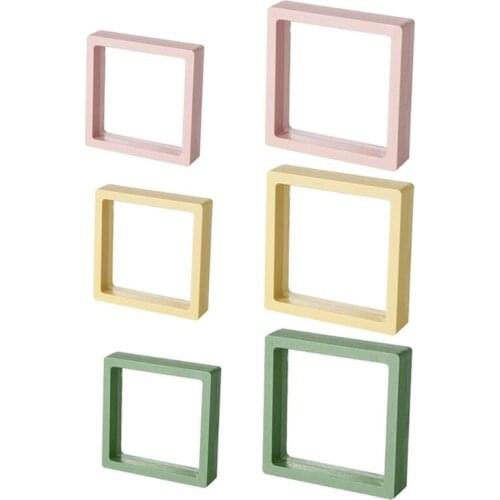 3D Floating Display Case Stands Holder Suspension Storage for Pendant Necklace Bracelet Ring Coin Jewelry Pin